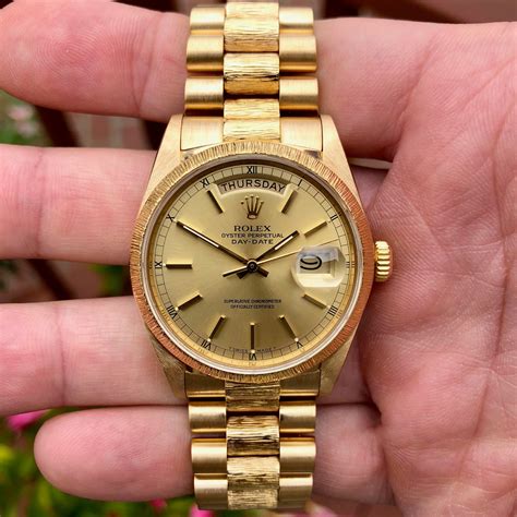 gold presidential rolex 1985|pre owned Rolex president gold.